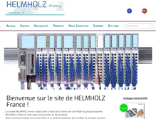 Tablet Screenshot of helmholz.fr