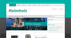 Desktop Screenshot of helmholz.cz